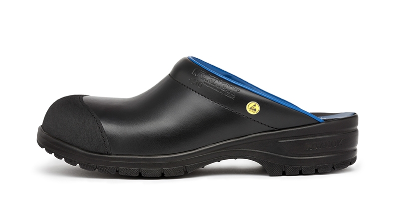 steel toe safety clogs